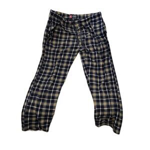 Chaps Blue Checked Fleece Sleep Pants Mens XL